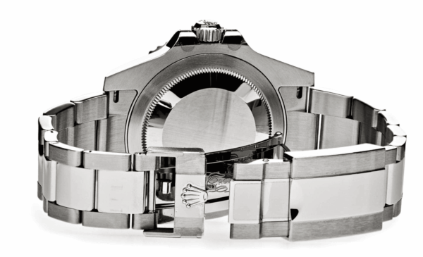 Gmt-master ii batman stainless black dial 40mm