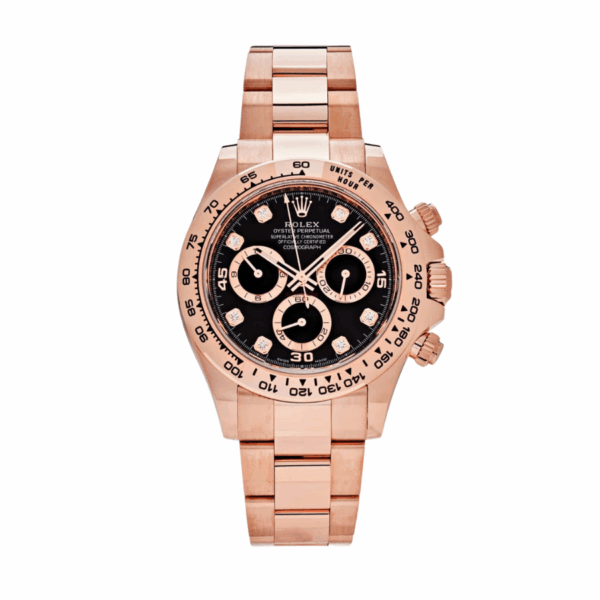 Daytona black diamond dial 40mm