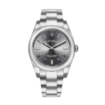 Oyster perpetual grey stick dial 39mm