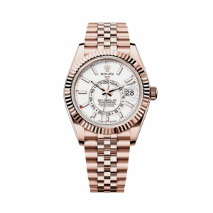 Sky-dweller white dial jubilee 42mm
