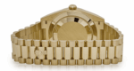 Day-date yellow gold green numeral dial 40mm