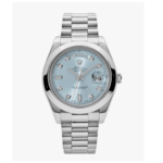 Day-date blue diamond dial 41mm