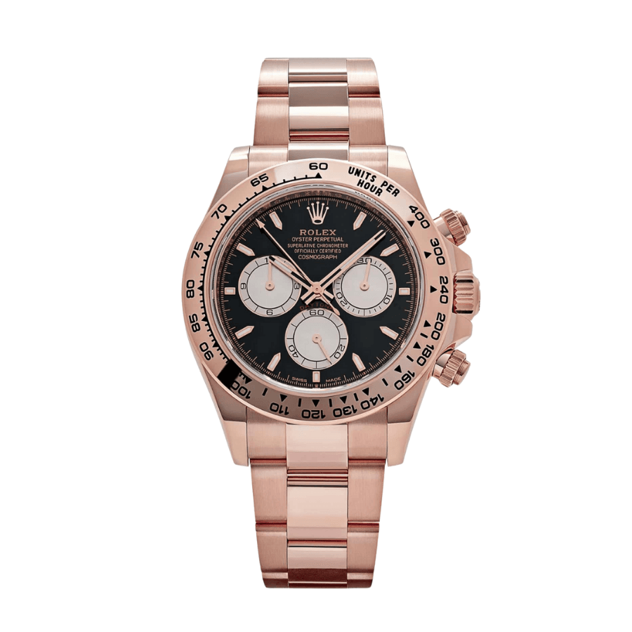Daytona bright black dial 40mm