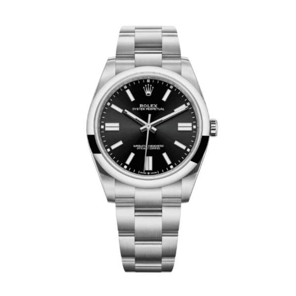 Oyster perpetual black dial 41mm