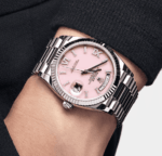 Day-date white gold opal diamond dial 36mm