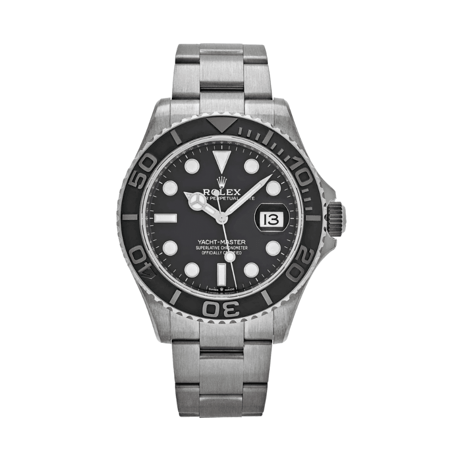 Yacht-master titanium black dial 42mm