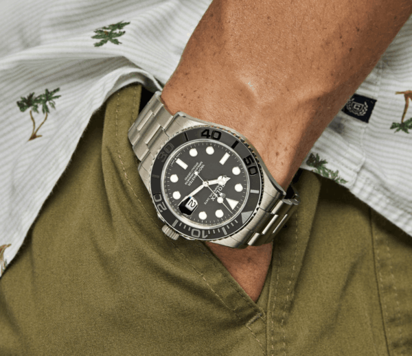 Yacht-master titanium black dial 42mm