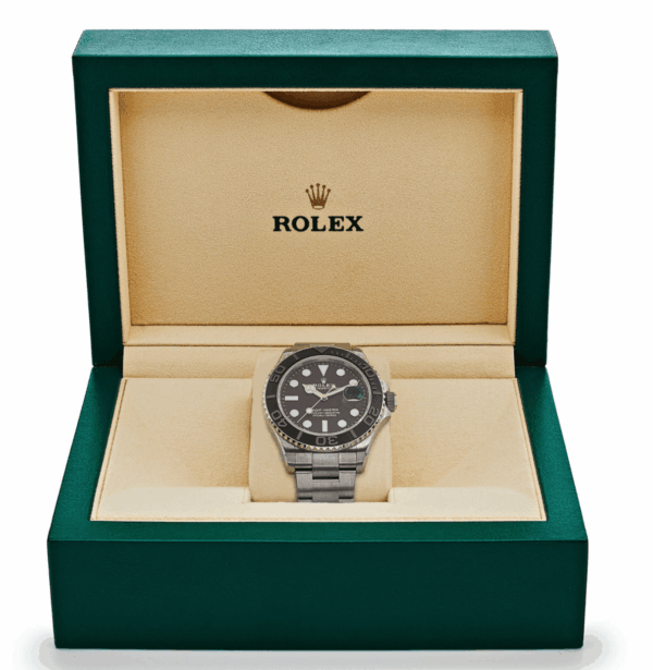 Yacht-master titanium black dial 42mm