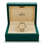 Day-date yellow gold champagne roman dial 40mm
