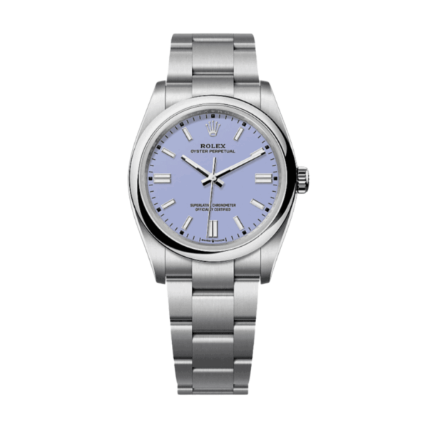 Oyster perpetual lavender dial 41mm