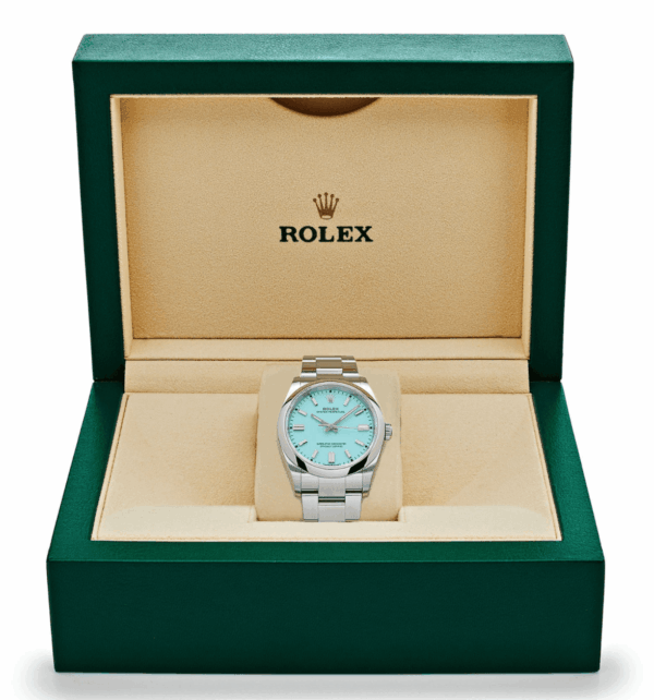 Oyster perpetual baby blue dial 36mm