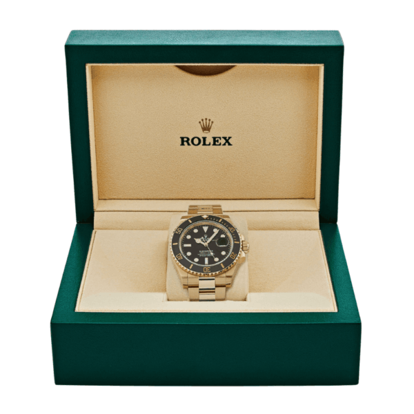 Submariner gold black dial 41mm