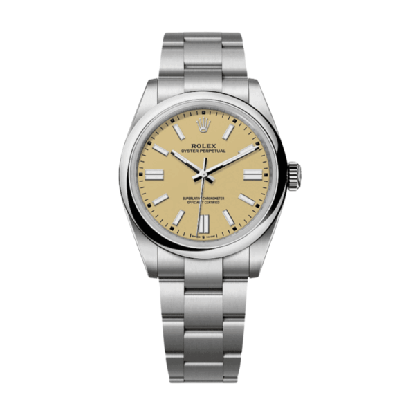 Oyster perpetual beige dial 41mm