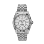 Sky-dweller white dial jubilee 42mm