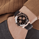 Daytona rose gold black dial 40mm