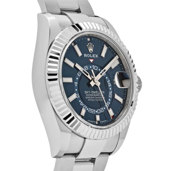 Sky-dweller blue dial oyster 42mm