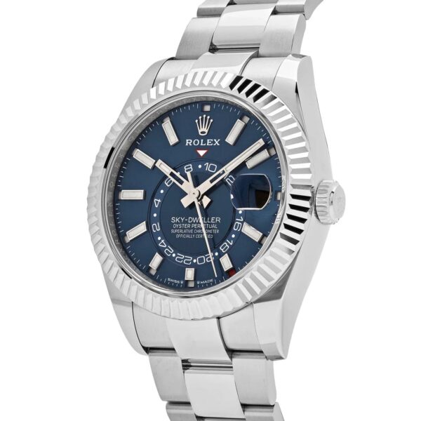 Sky-dweller blue dial oyster 42mm