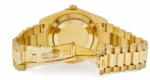 Day-date yellow gold champagne diamond dial 41mm