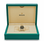 Day-date yellow gold baguette diamond dial 40mm