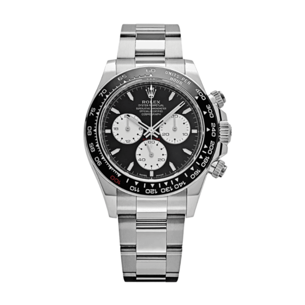 Daytona white gold black dial 40mm