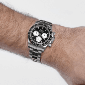 Daytona white gold black dial 40mm