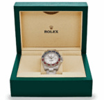 Gmt-master ii white gold meteorite dial 40mm