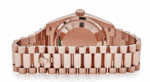 Day-date rose gold mother of pearl diamond dial 36mm