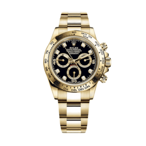 Daytona black diamond dial 40mm