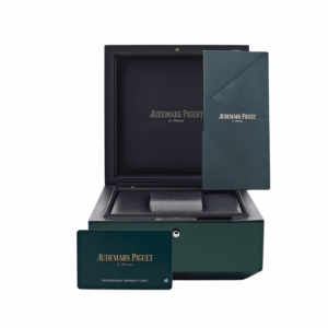 Royal oak yellow gold green dial