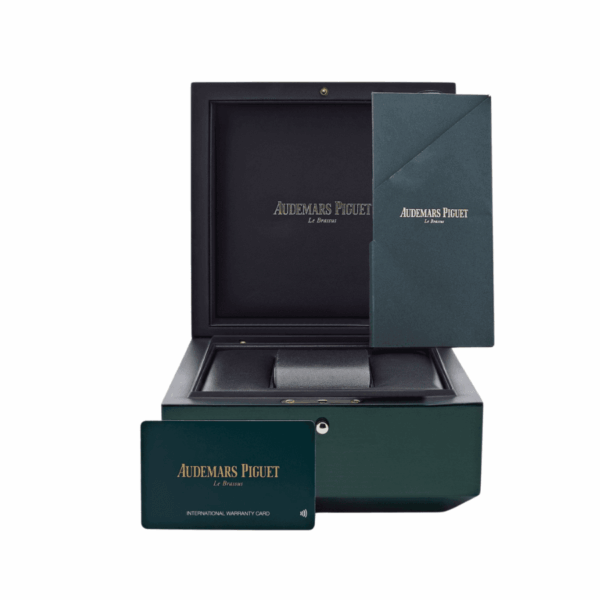 Royal oak yellow gold green dial