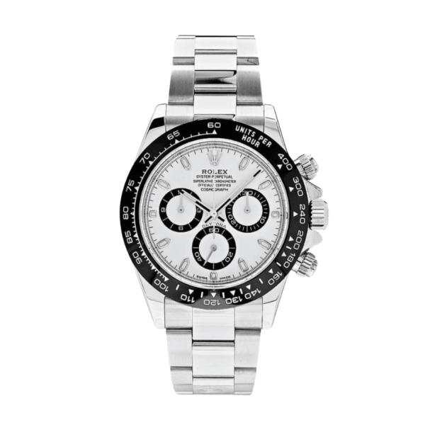 Daytona white panda dial 40mm