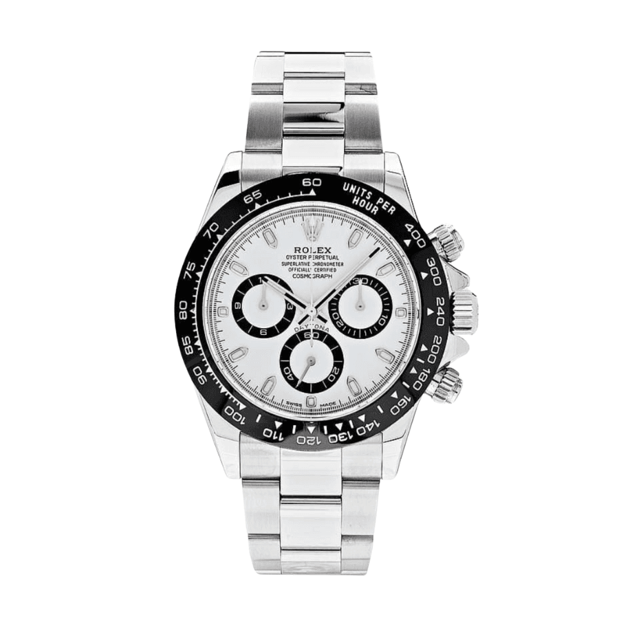 Daytona white panda dial 40mm