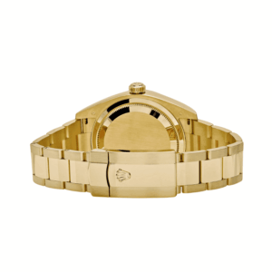 Sky-dweller gold black dial 42mm