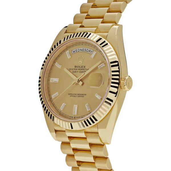 Day-date gold watch
