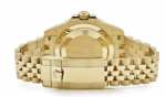 Gmt-master ii yellow gold black dial 40mm