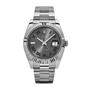Date just wimbledon slate dial 41mm