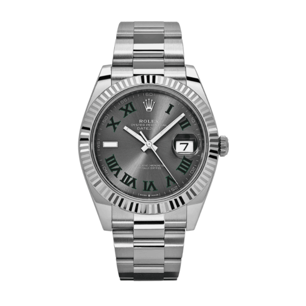 Date just wimbledon slate dial 41mm