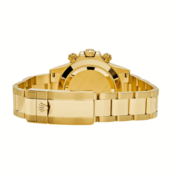 Daytona yellow gold black dial 40mm