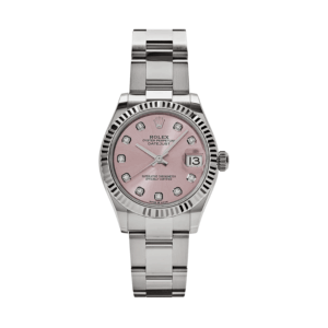 Date just ladies pink diamond dial 31mm