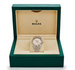 Date just rose gold sundust dial 41mm