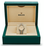 Date just ladies rose roman pink dial 31mm