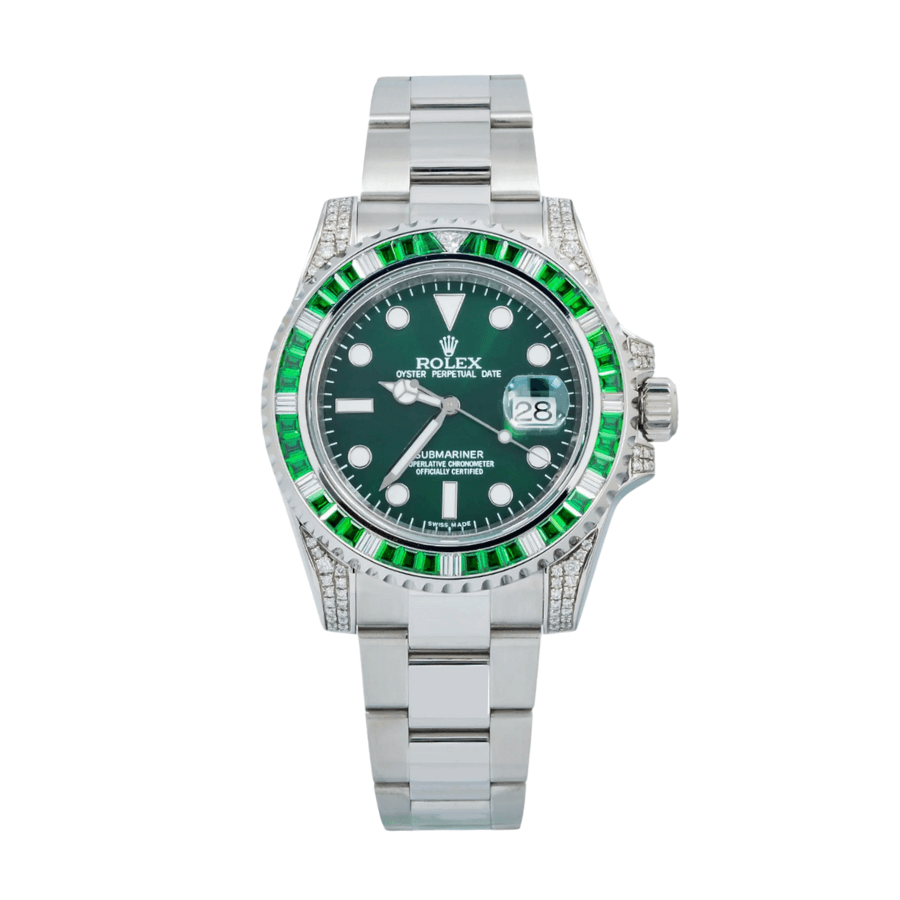 Submariner green diamond dial 40mm