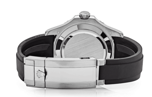 Yacht-master white gold black dial 42mm
