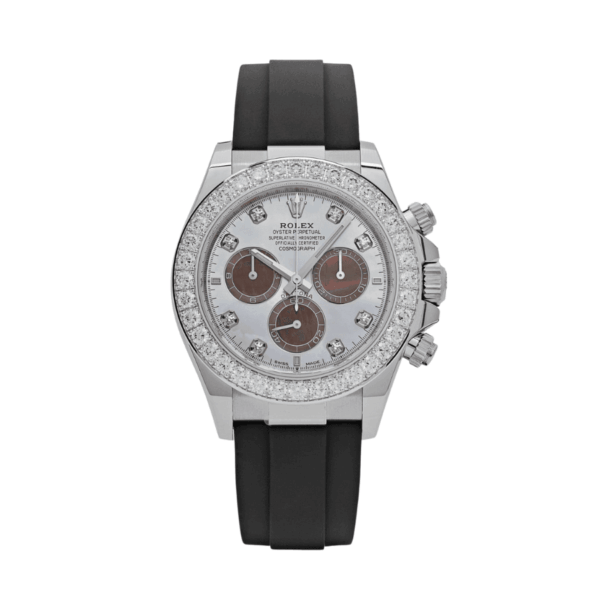 Daytona diamond mother of pearl 40mm