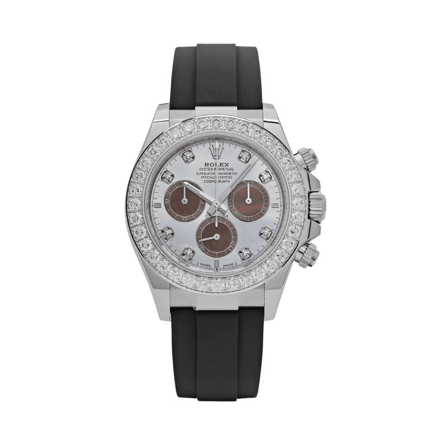 Daytona diamond mother of pearl 40mm