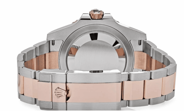 Gmt-master ii rose gold blue dial 40mm