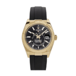 Sky-dweller gold bright black dial 42mm