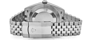 Date just steel silver dial 41mm