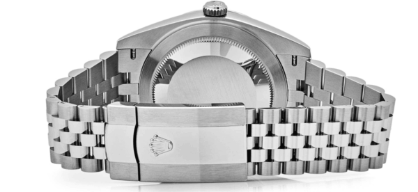 Date just steel silver dial 41mm