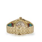Royal Oak Selfwinding 15550BA.OO.1356BA.01 Yellow Gold Blue Turquoise Dial